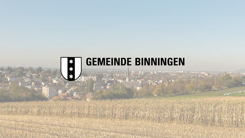 Die Gemeinde Binningen arbeitet mit Campos>